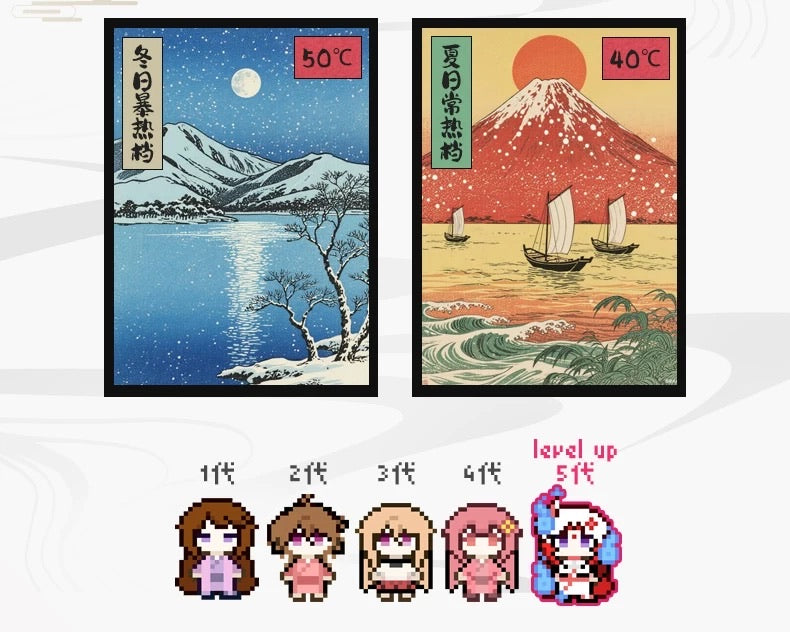 YUU Atsui Musume 5 Miss Warm Hot Hot Girl Forever 5 Heating Strong Vibration Onahole Animation Girl Vagina Sleeve Anime Male Masturbator Sleeve 动漫名器热热娘五代代全自动加热恒温震动石墨烯双温域 三档强震 快充升级 电动飞机杯倒模