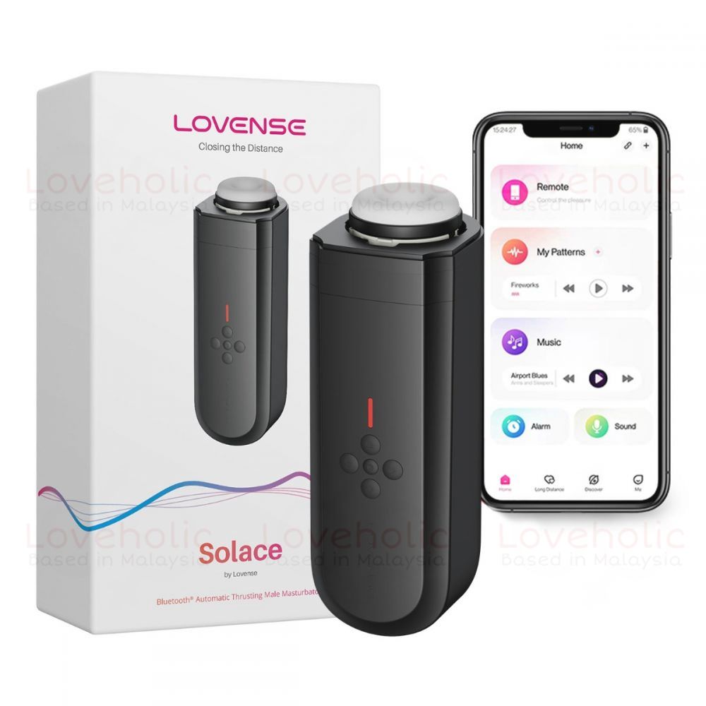 Lovense Solace App-Controlled Automatic Thrusting Male Masturbator Blu Lovense Solace App-Controlled Automatic Thrusting Male Masturbator Blu